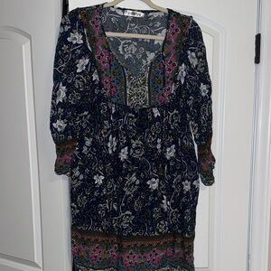 Floral Print Women's Dress